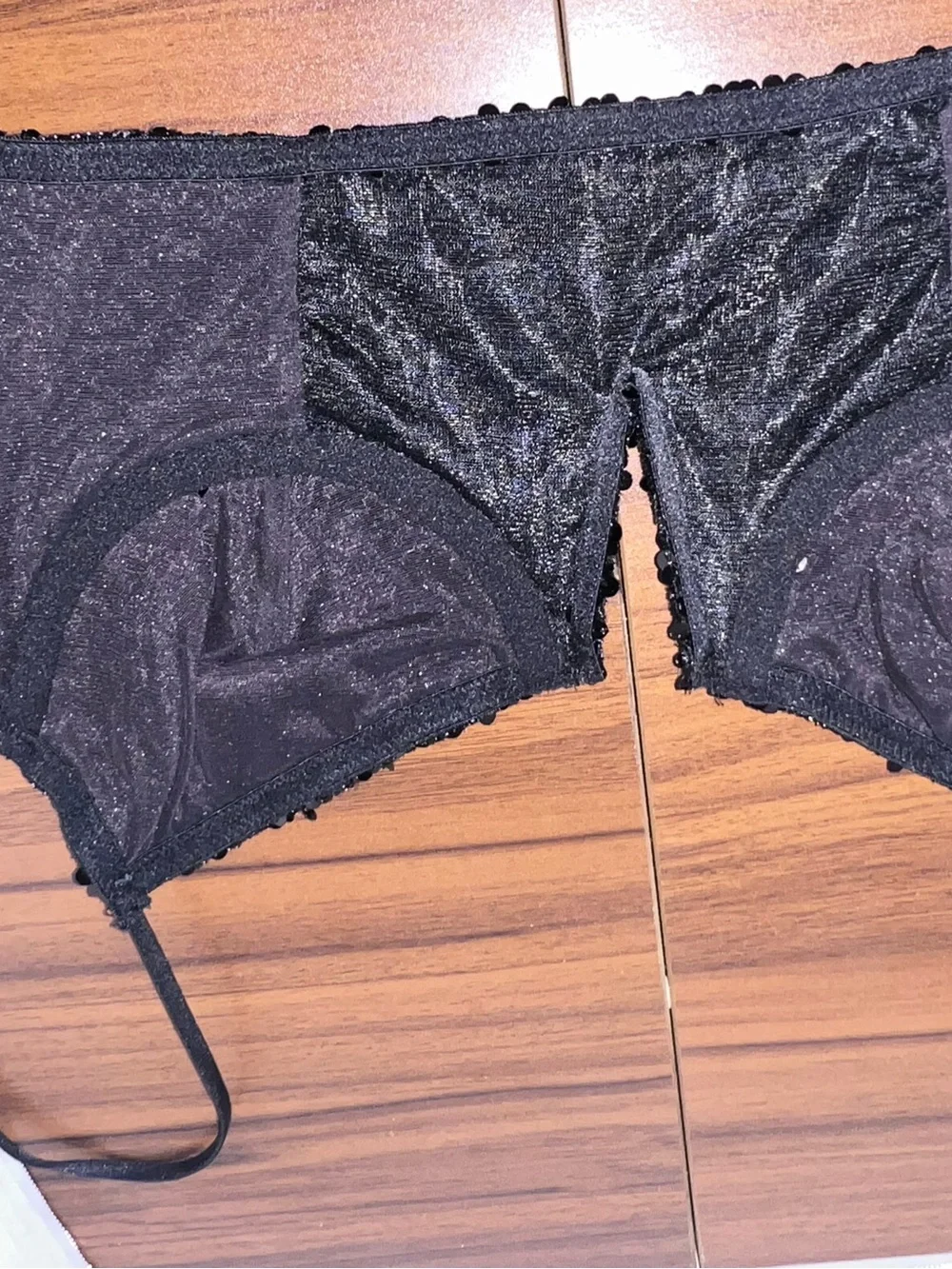 Anthropologie black bandeau